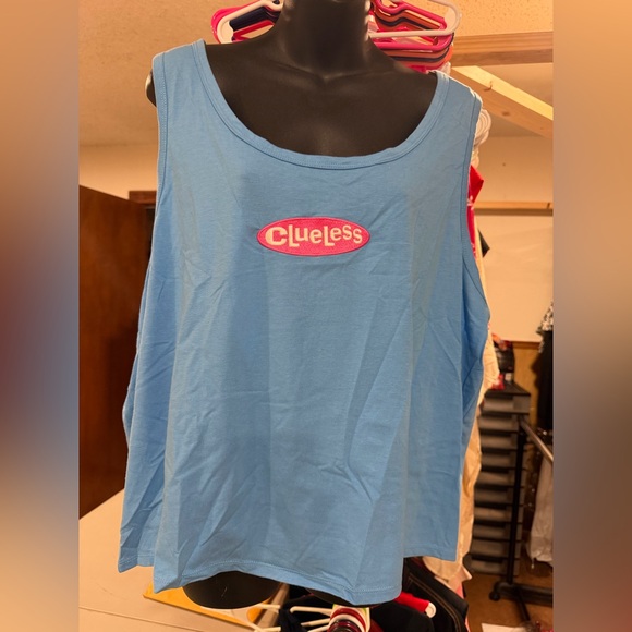 Tops - Blue Tank Top